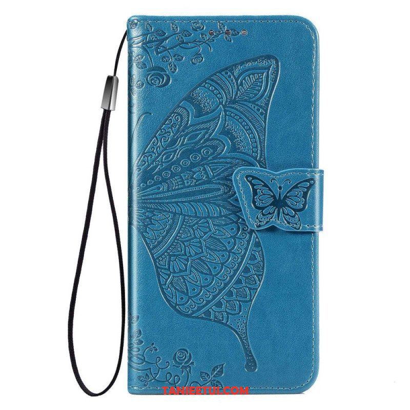 Etui Folio do Samsung Galaxy M53 5G Barokowy Motyl