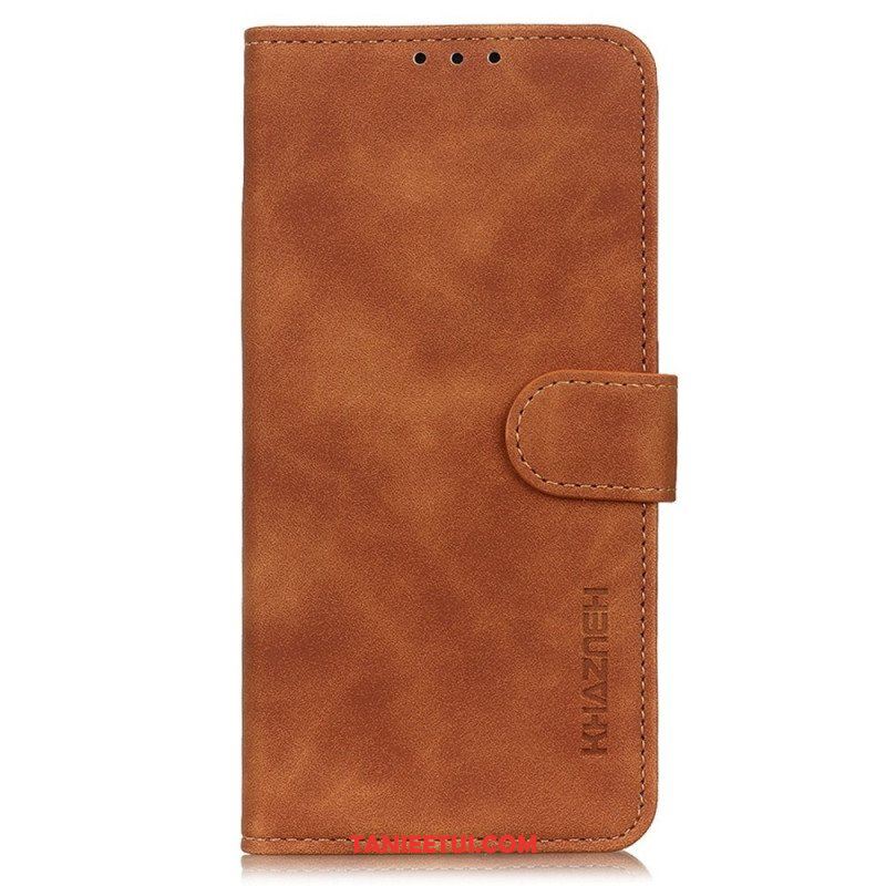 Etui Folio do Samsung Galaxy M53 5G Khazneh Efekt Skóry W Stylu Vintage