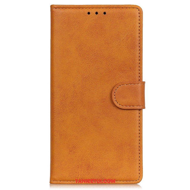 Etui Folio do Samsung Galaxy M53 5G Matowa Sztuczna Skóra