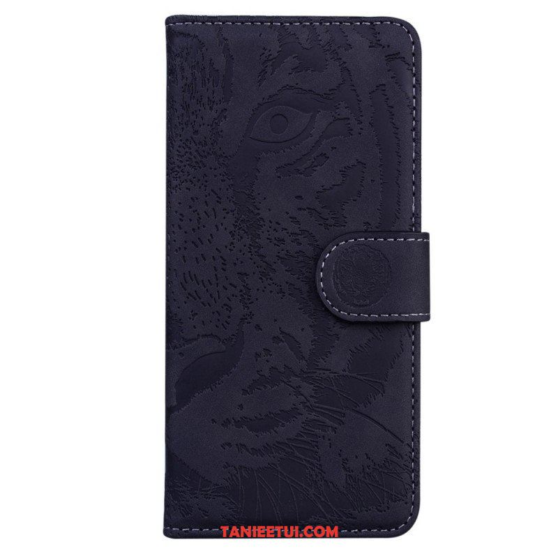 Etui Folio do Samsung Galaxy M53 5G Nadruk Tygrysa