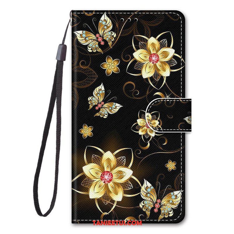 Etui Folio do Samsung Galaxy S21 5G Magiczne Kwiaty