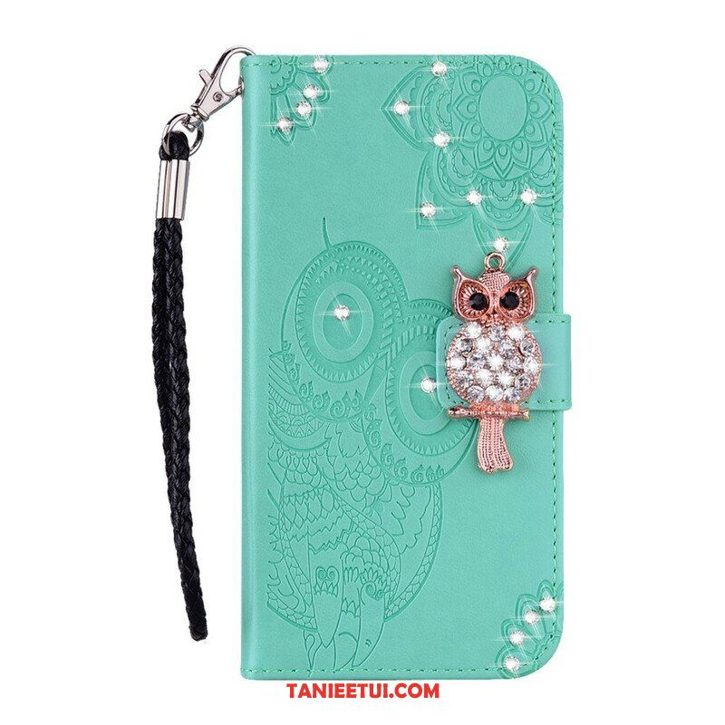 Etui Folio do Samsung Galaxy S21 5G Sowa Mandala I Urok