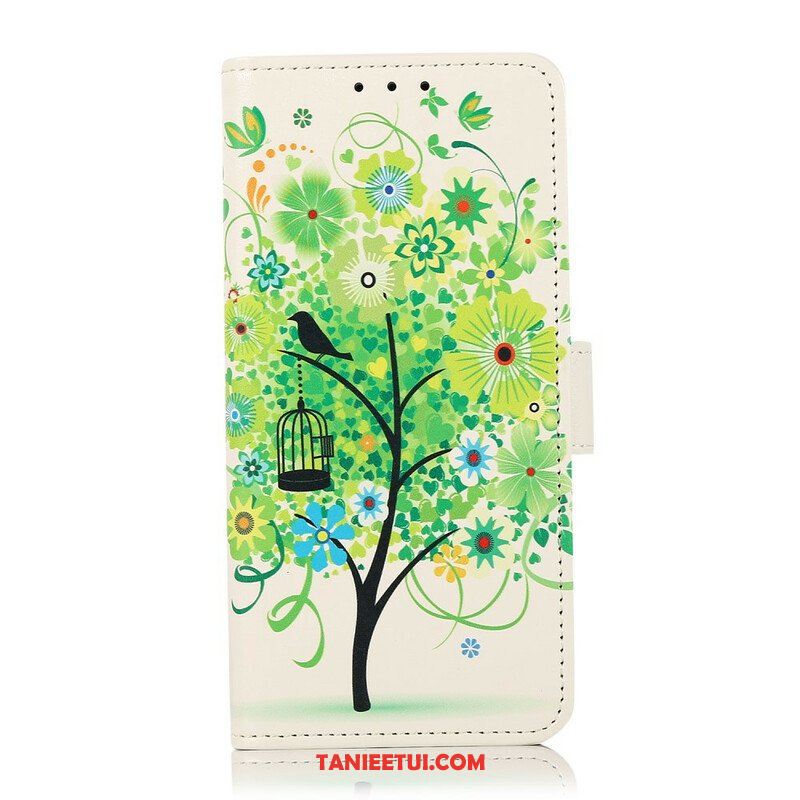 Etui Folio do Samsung Galaxy S21 FE Kwitnące Drzewo