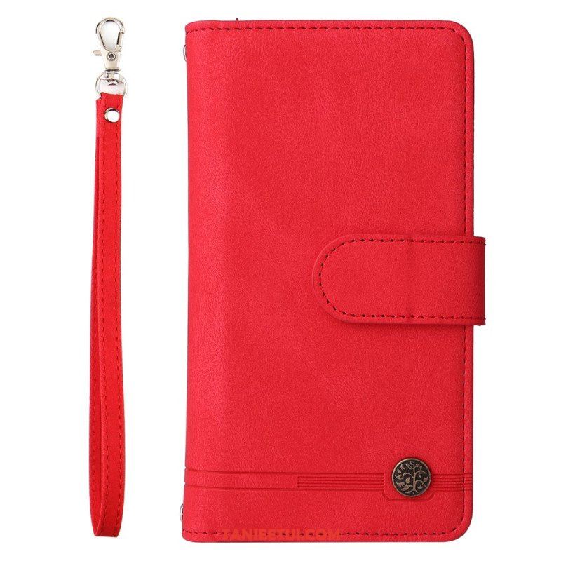 Etui Folio do Samsung Galaxy S22 5G Biznes Wielofunkcyjny