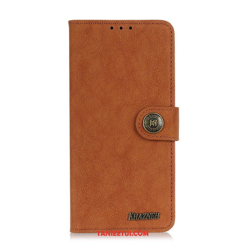 Etui Folio do Samsung Galaxy S22 5G Dwoina Khazneh W Stylu Retro