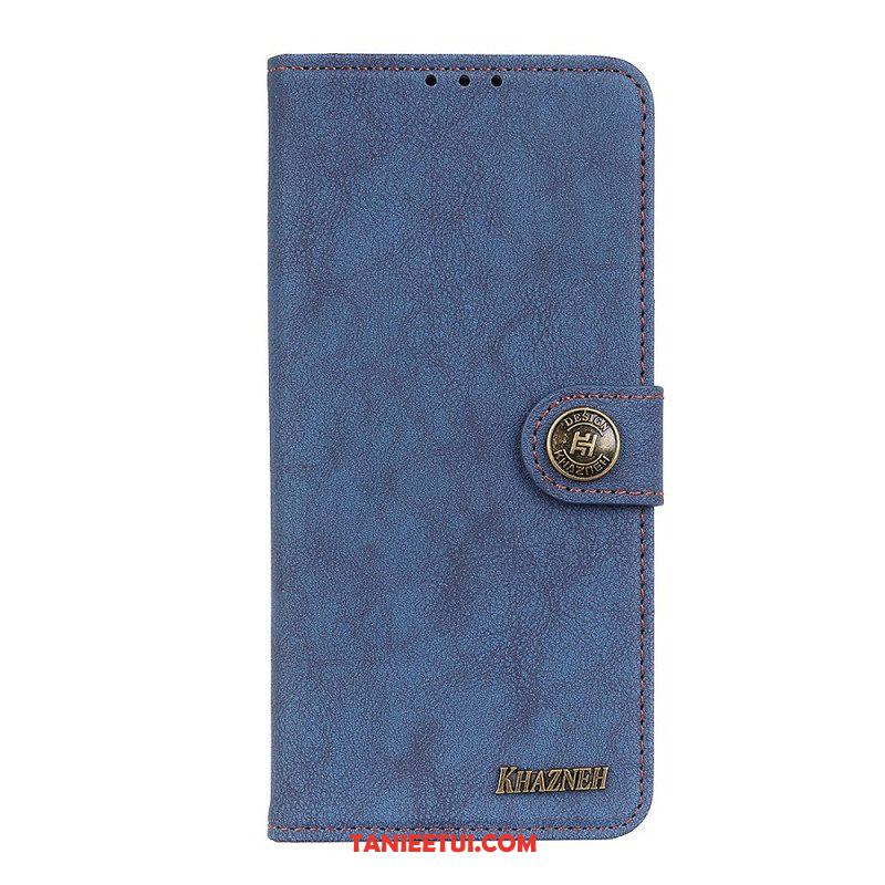 Etui Folio do Samsung Galaxy S22 5G Dwoina Khazneh W Stylu Retro