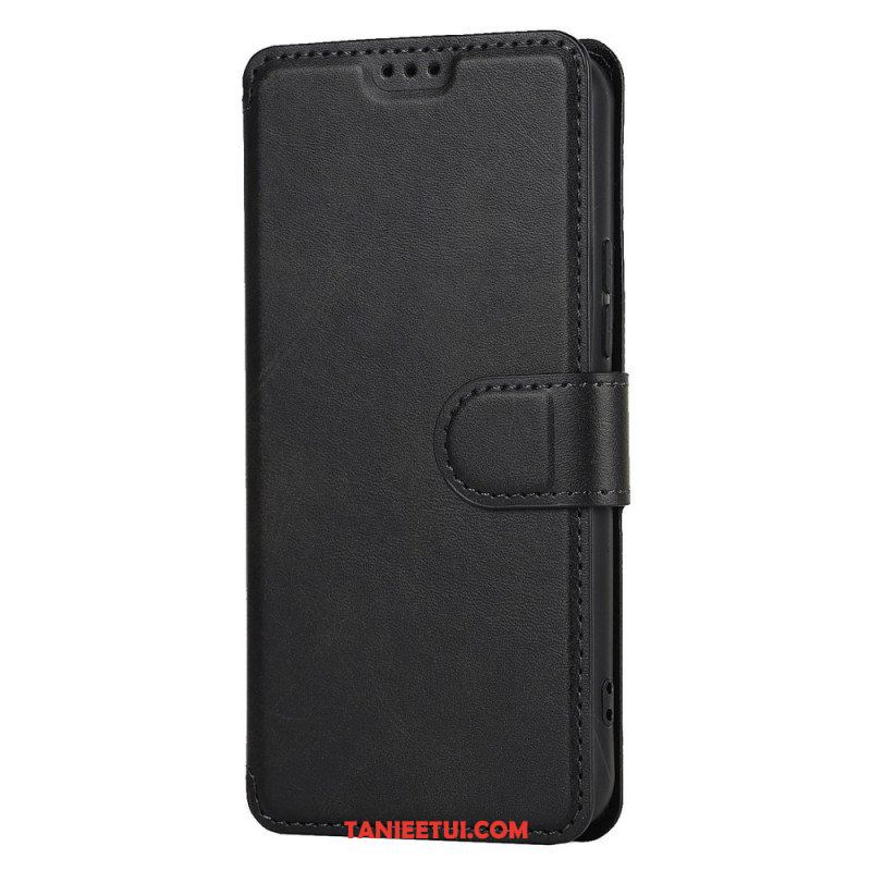 Etui Folio do Samsung Galaxy S22 5G Efekt Matowej Skóry W Stylu Vintage