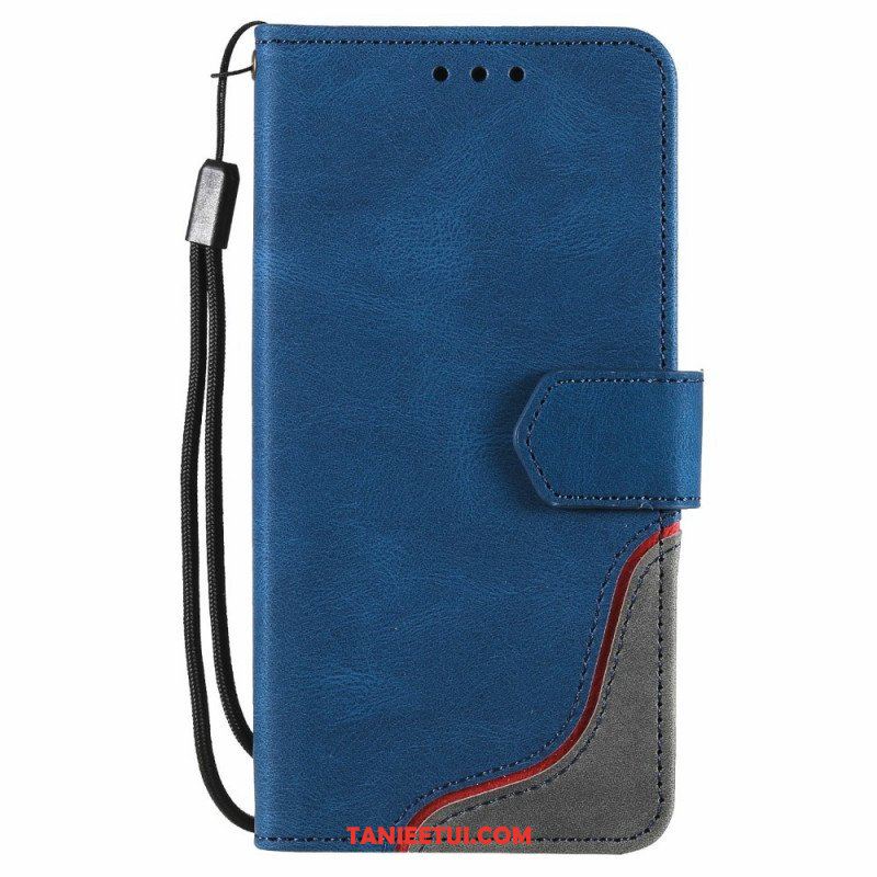 Etui Folio do Samsung Galaxy S22 Ultra 5G Fala W Dotyku Skóry