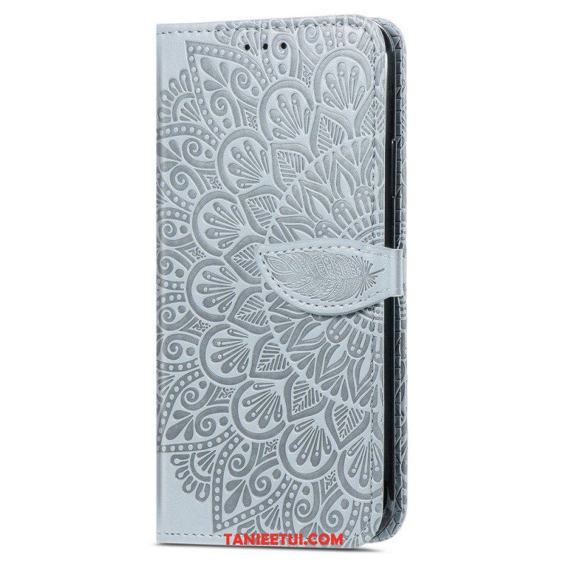 Etui Folio do Samsung Galaxy S22 Ultra 5G Plemienne Liście