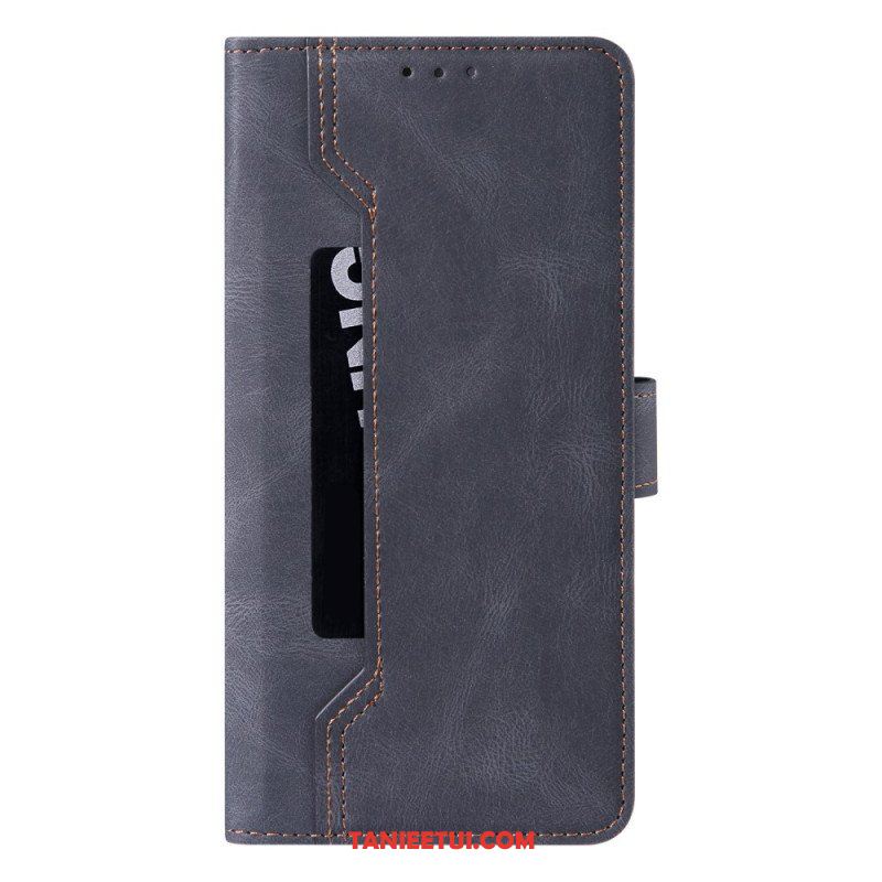 Etui Folio do Samsung Galaxy S22 Ultra 5G Posiadacz Karty Z Przodu