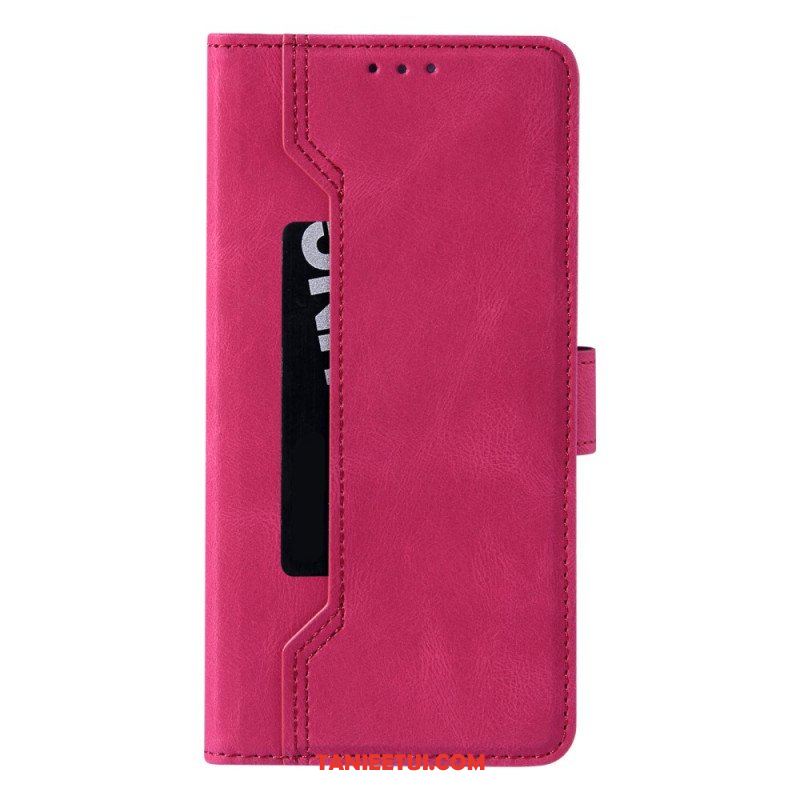 Etui Folio do Samsung Galaxy S22 Ultra 5G Posiadacz Karty Z Przodu