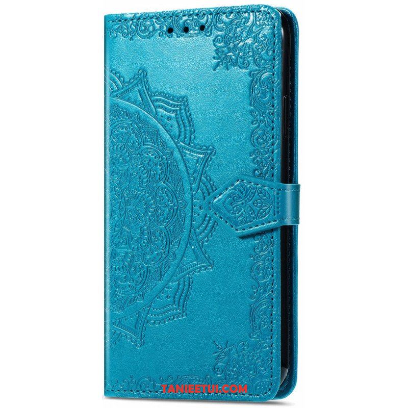 Etui Folio do Samsung Galaxy S22 Ultra 5G Średniowiecze Mandali