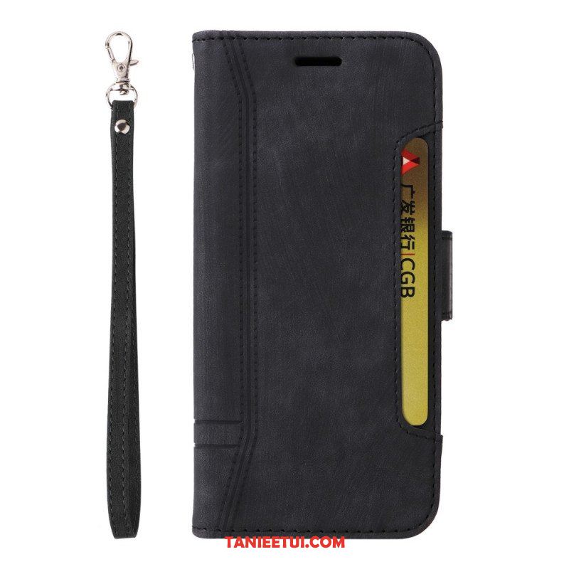 Etui Folio do Samsung Galaxy S23 5G Betopnice Przednie Etui Na Karty