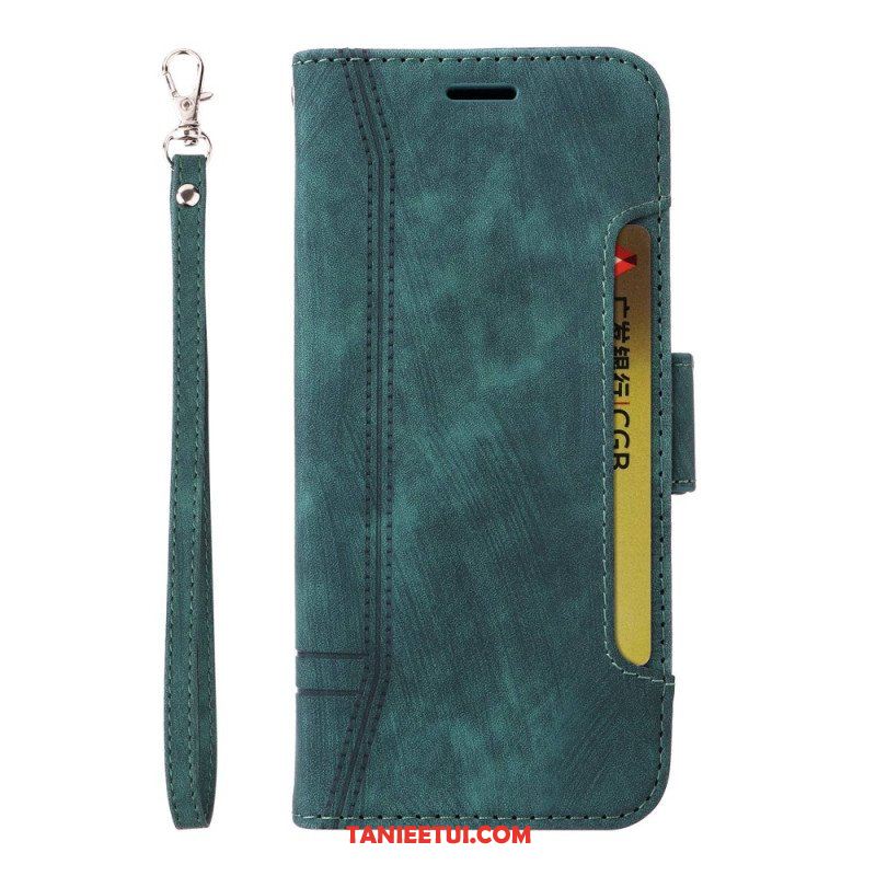 Etui Folio do Samsung Galaxy S23 5G Betopnice Przednie Etui Na Karty