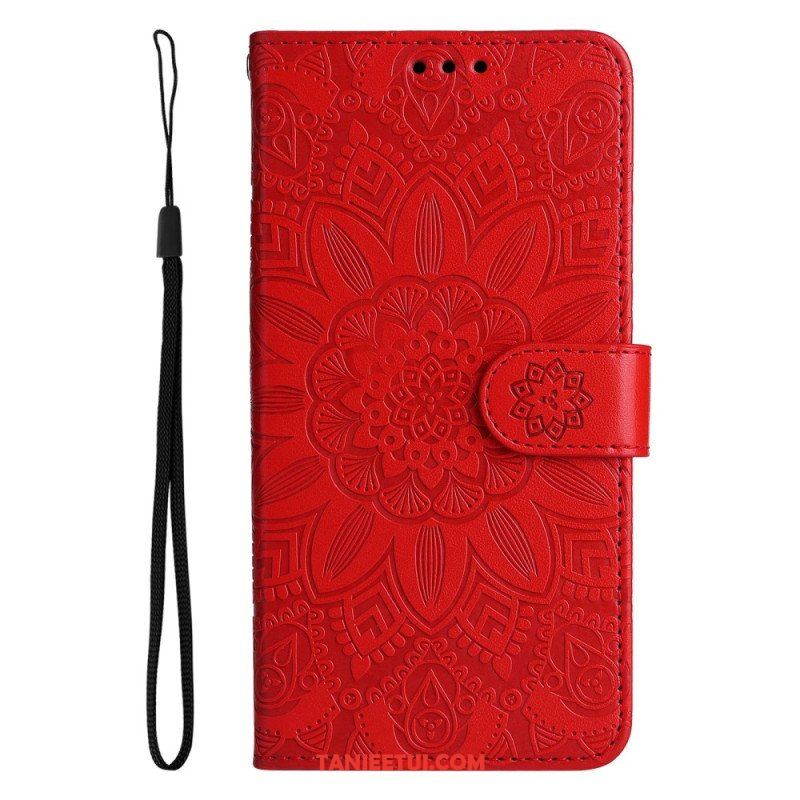 Etui Folio do Samsung Galaxy S23 5G Mandala Sun Ze Smyczą