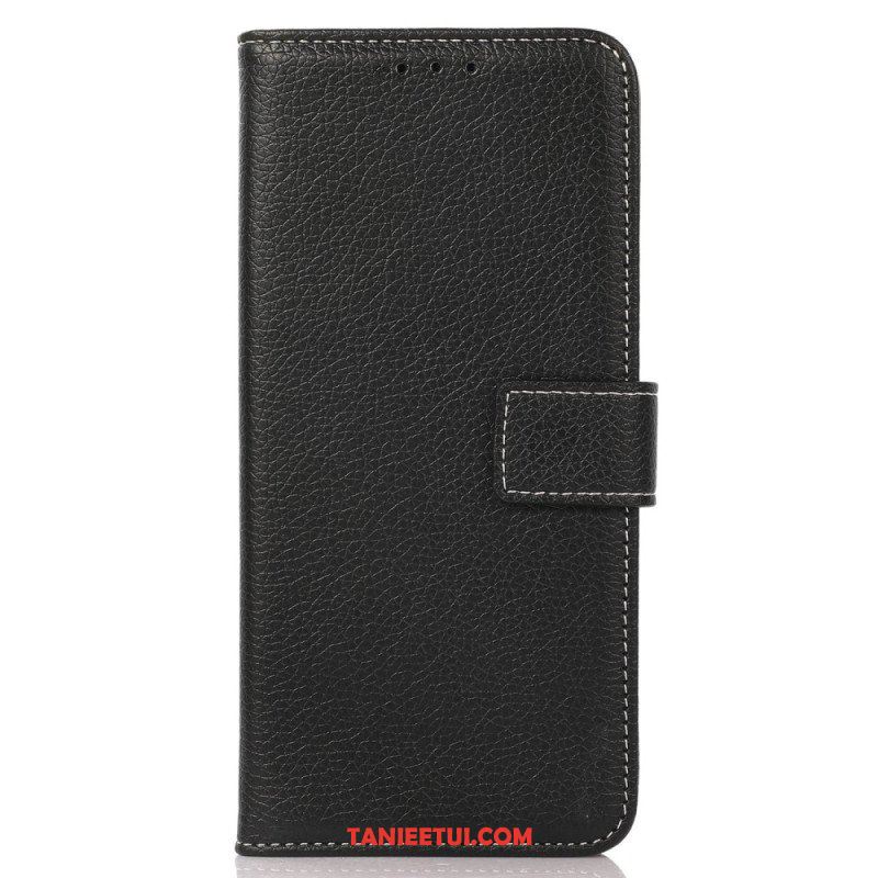 Etui Folio do Samsung Galaxy S23 5G Styl Skóry Liczi