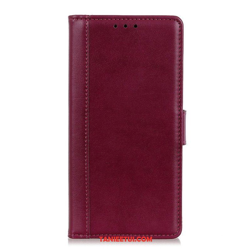 Etui Folio do Samsung Galaxy S23 5G Stylizacja Skóry