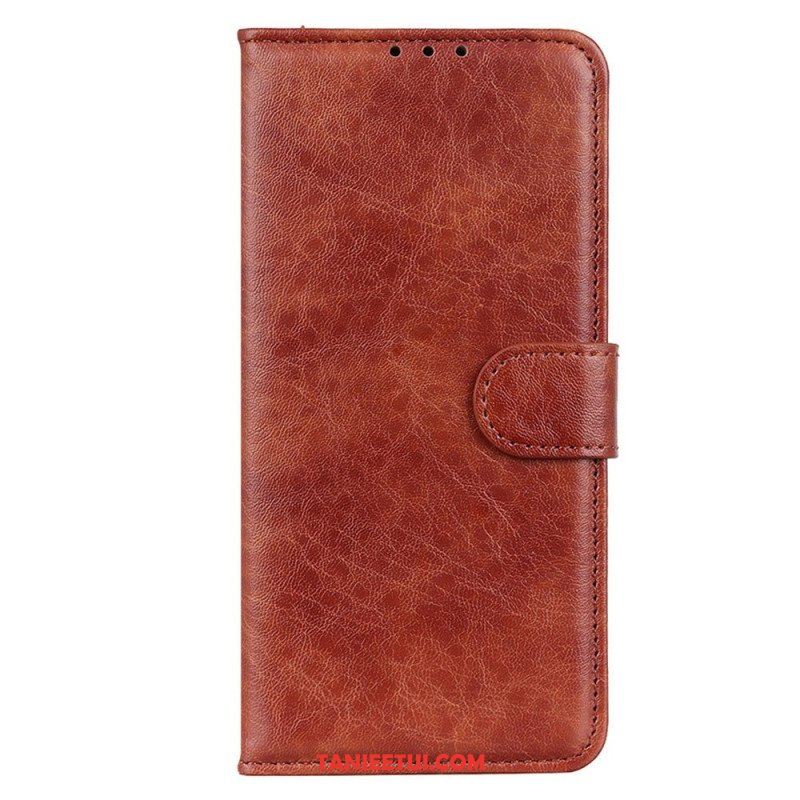 Etui Folio do Samsung Galaxy S23 5G Teksturowana Sztuczna Skóra