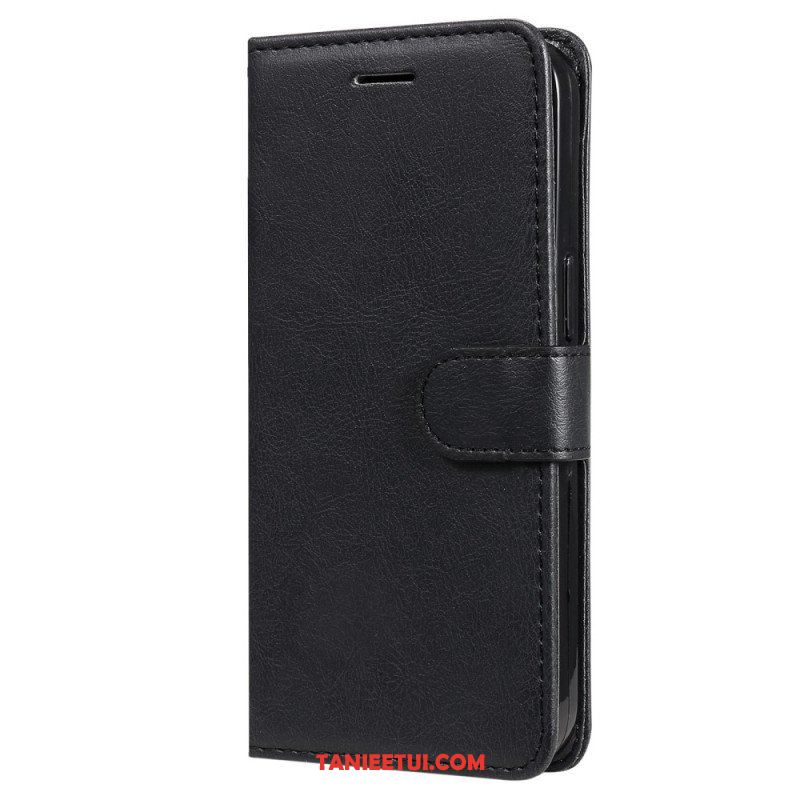 Etui Folio do Samsung Galaxy S23 5G z Łańcuch Zwykły Z Paskiem