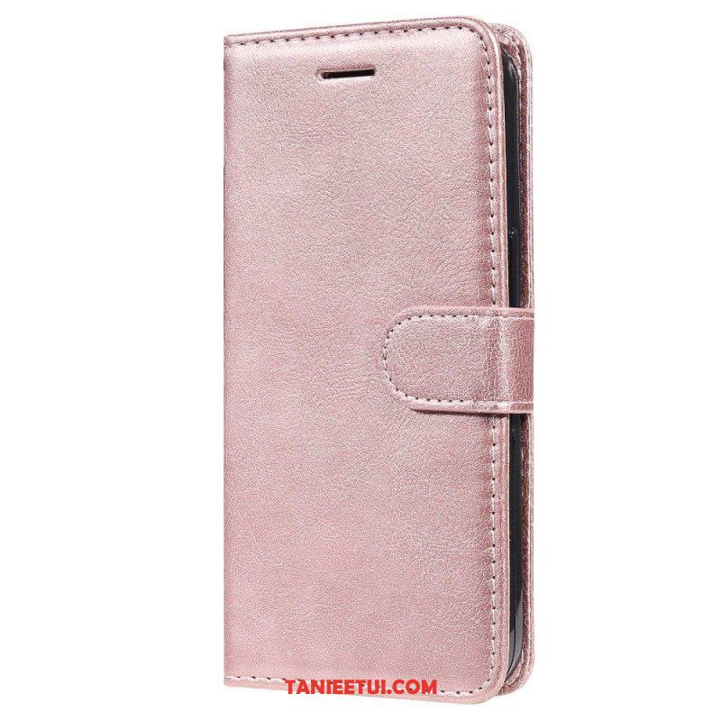 Etui Folio do Samsung Galaxy S23 5G z Łańcuch Zwykły Z Paskiem