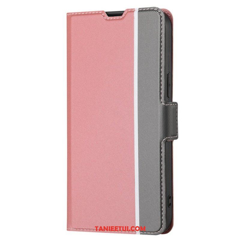 Etui Folio do Samsung Galaxy S23 Plus 5G Ultra Cienki Dwukolorowy