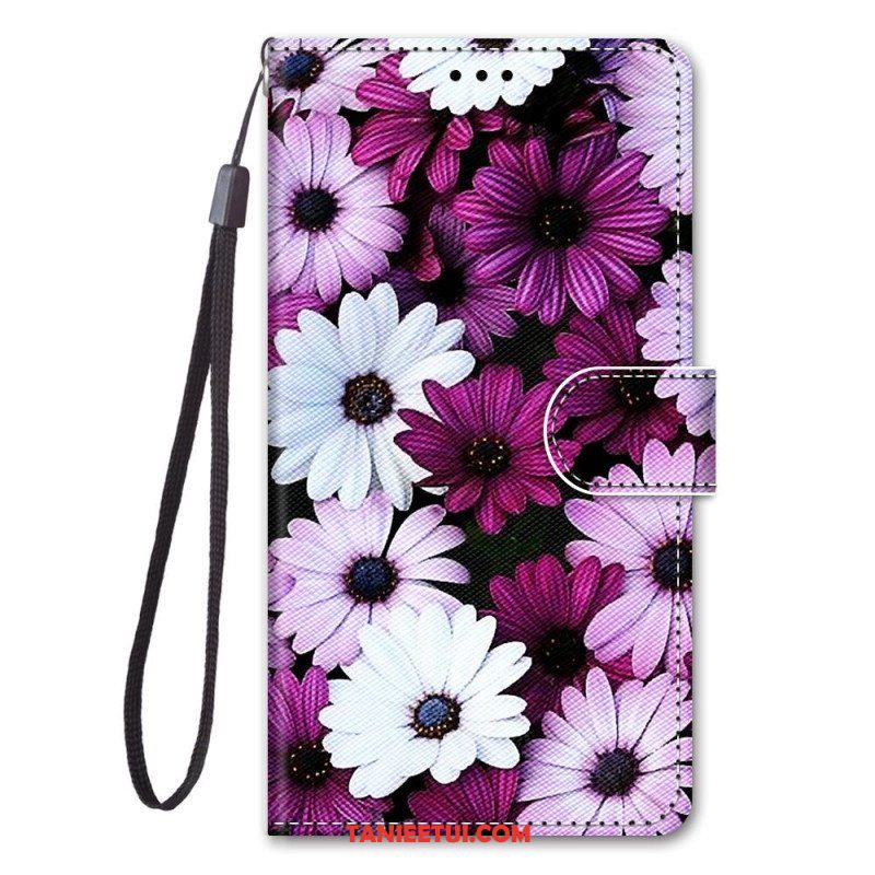 Etui Folio do Samsung Galaxy S23 Ultra 5G Grafika Ze Smyczą