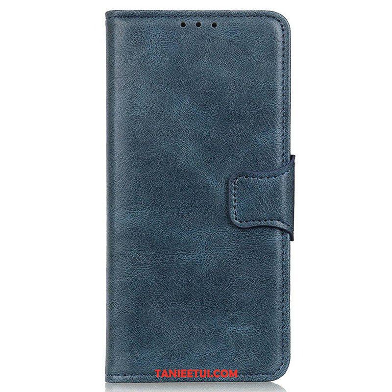 Etui Folio do Samsung Galaxy S23 Ultra 5G Stylowe Skórzane Zapięcie Dwustronne