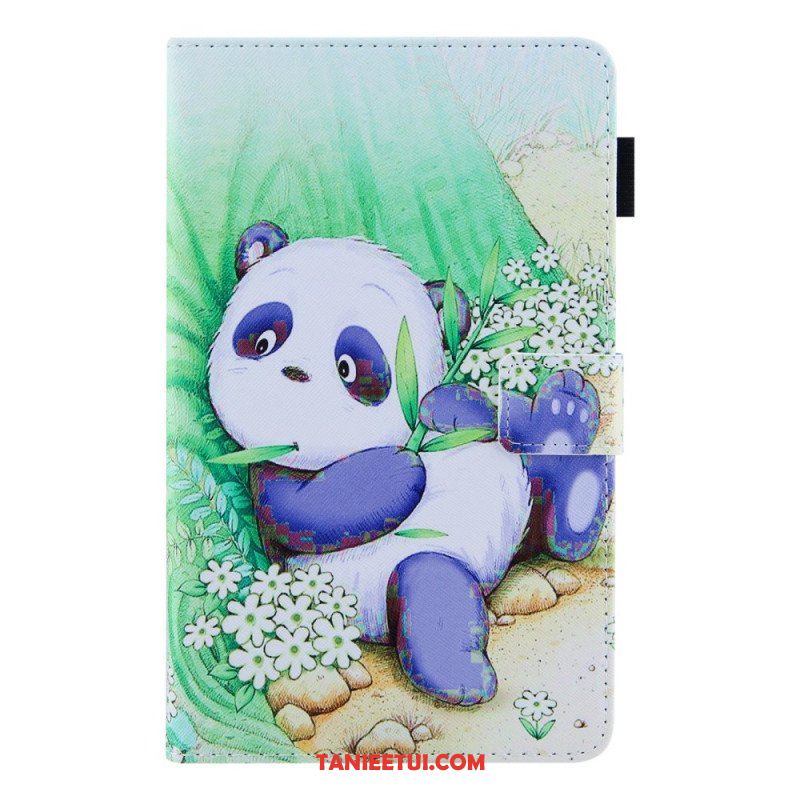 Etui Folio do Samsung Galaxy Tab A8 (2021) Słodka Panda