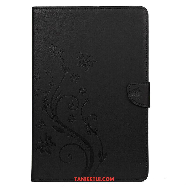 Etui Folio do Samsung Galaxy Tab S8 / Tab S7 Kwiatowe Motyle