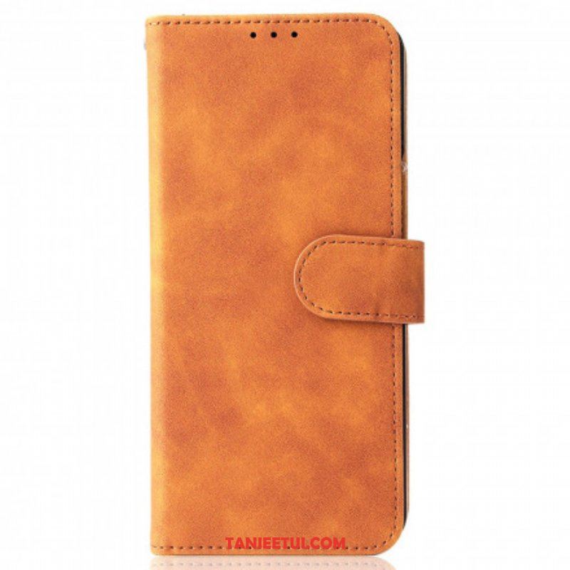 Etui Folio do Samsung Galaxy Z Fold 3 5G Dotyk Skóry