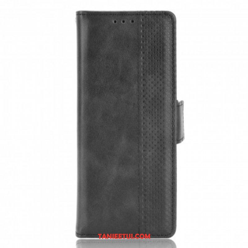 Etui Folio do Samsung Galaxy Z Fold 3 5G Stylizowany Efekt Skóry