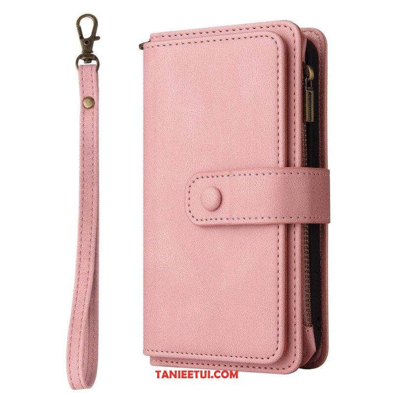 Etui Folio do Samsung Galaxy Z Fold 3 5G Wielofunkcyjny Uchwyt Na Karty