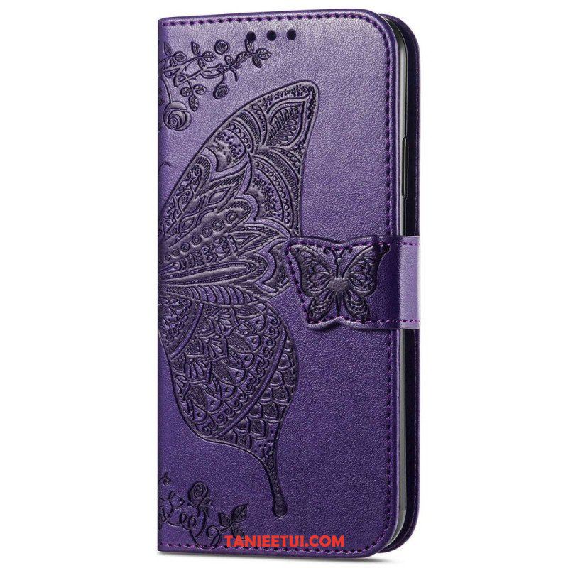 Etui Folio do Sony Xperia 1 IV Barokowy Motyl