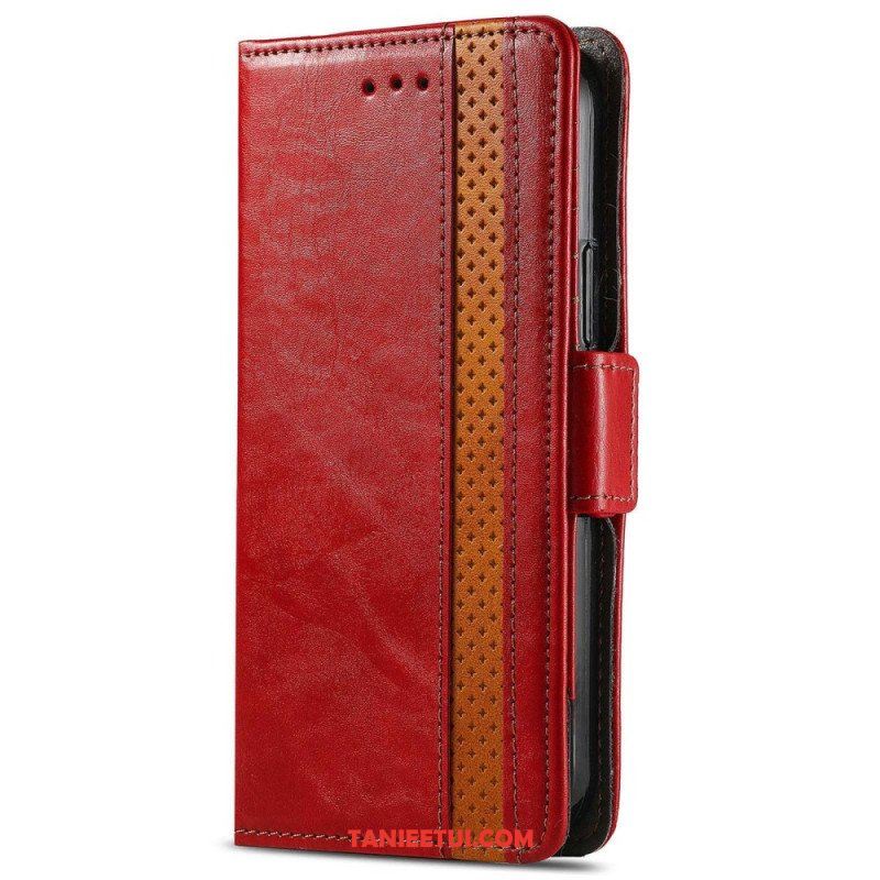 Etui Folio do Sony Xperia 1 IV Dwukolorowe Podwójne Zapięcie