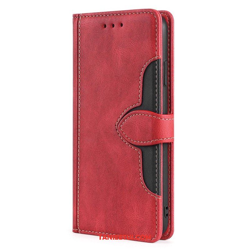 Etui Folio do Sony Xperia 1 IV Dwukolorowy Kwiatowy