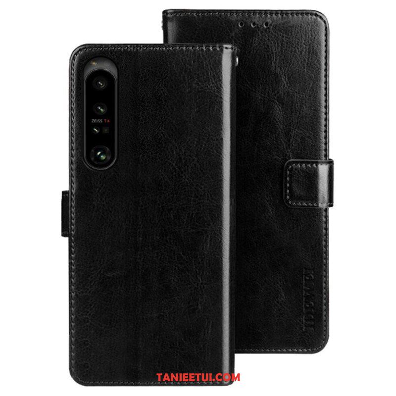 Etui Folio do Sony Xperia 1 IV Imitacja Skóry Idewei