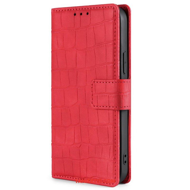 Etui Folio do Sony Xperia 1 IV Styl Krokodyla