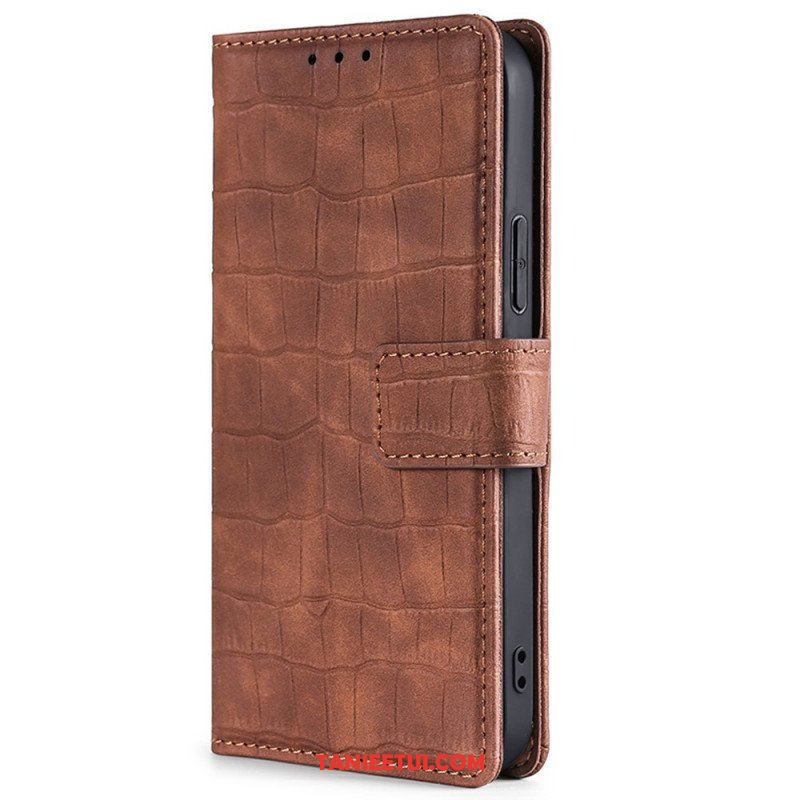 Etui Folio do Sony Xperia 1 IV Styl Krokodyla