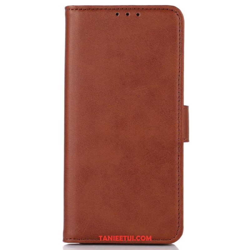 Etui Folio do Sony Xperia 1 IV Stylizacja Skóry