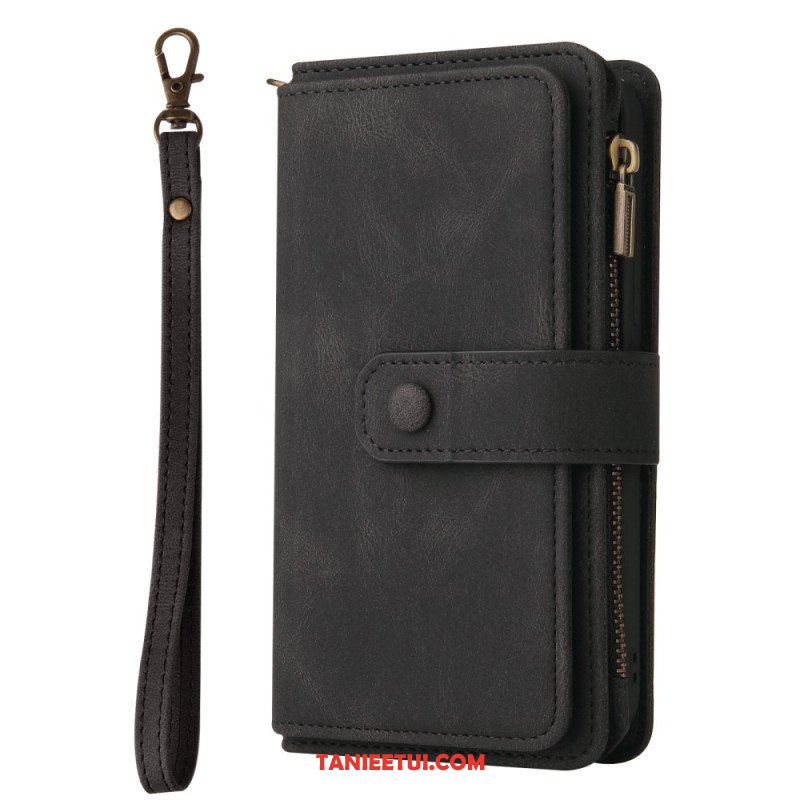 Etui Folio do Sony Xperia 1 IV Wielofunkcyjny Uchwyt Na Karty