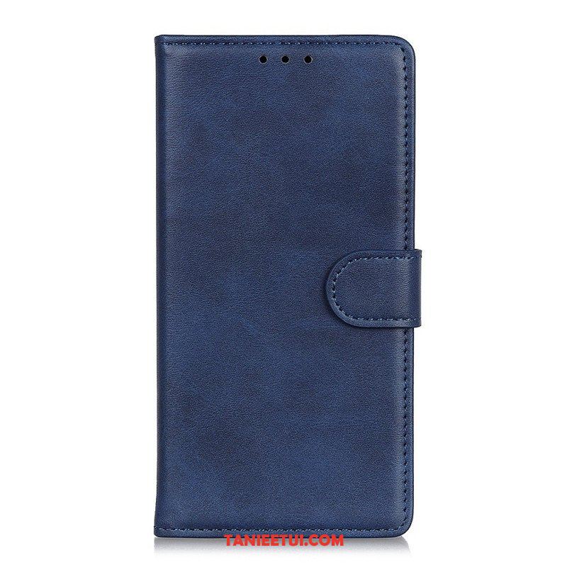 Etui Folio do Sony Xperia 10 IV Matowa Sztuczna Skóra