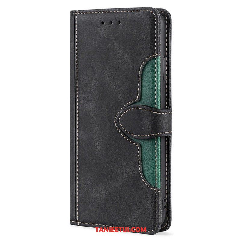 Etui Folio do Sony Xperia 5 IV Dwukolorowy Kwiatowy