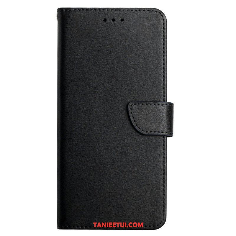 Etui Folio do Sony Xperia 5 IV Oryginalna Teksturowana Skóra Nappa