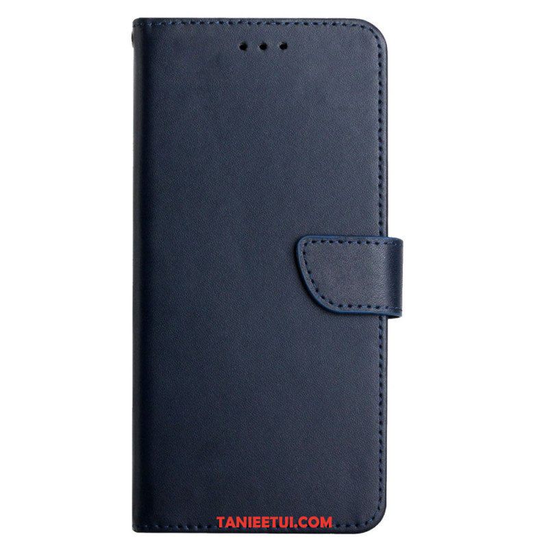 Etui Folio do Sony Xperia 5 IV Oryginalna Teksturowana Skóra Nappa