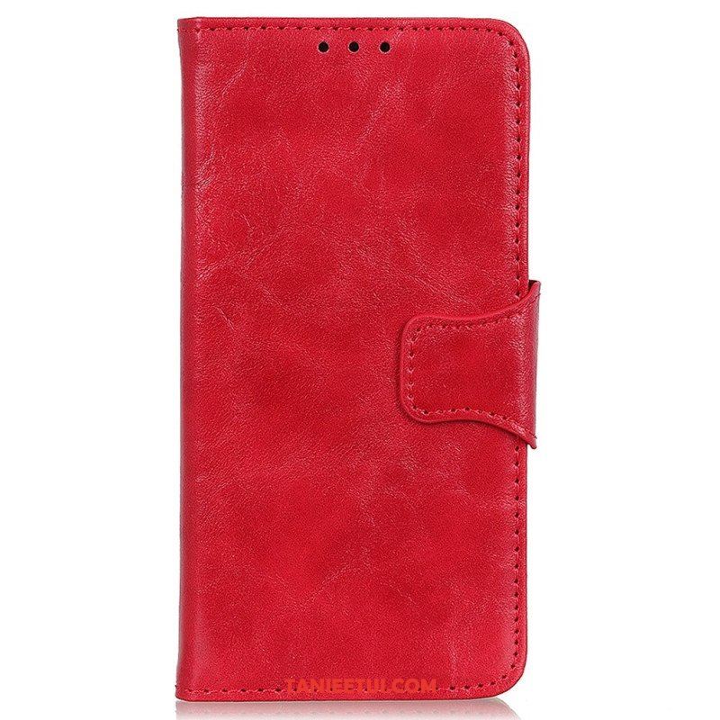 Etui Folio do Sony Xperia 5 IV Skórzane Zapięcie W Stylu Vintage