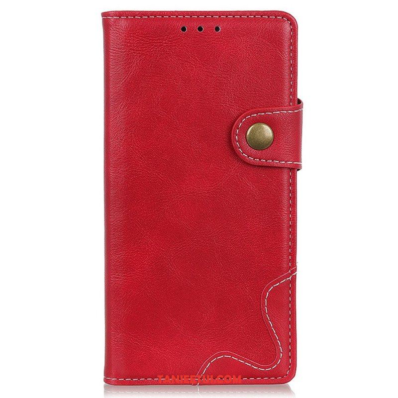 Etui Folio do Sony Xperia Pro-I Artystyczny Guzik Do Szycia