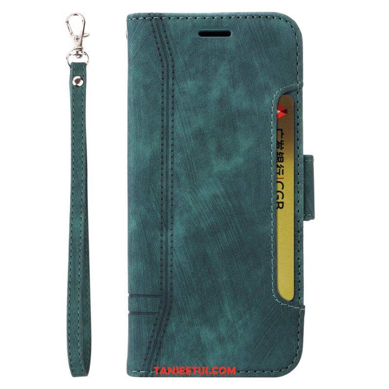 Etui Folio do Vivo Y16 Betopnice Przednie Etui Na Karty