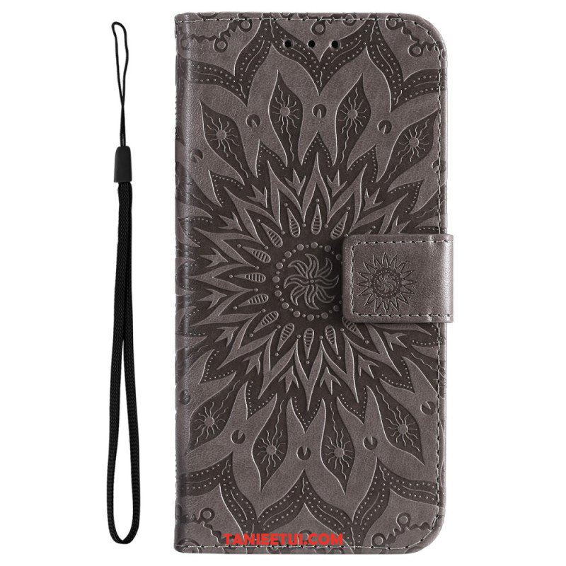 Etui Folio do Vivo Y16 Mandala Sun Ze Smyczą