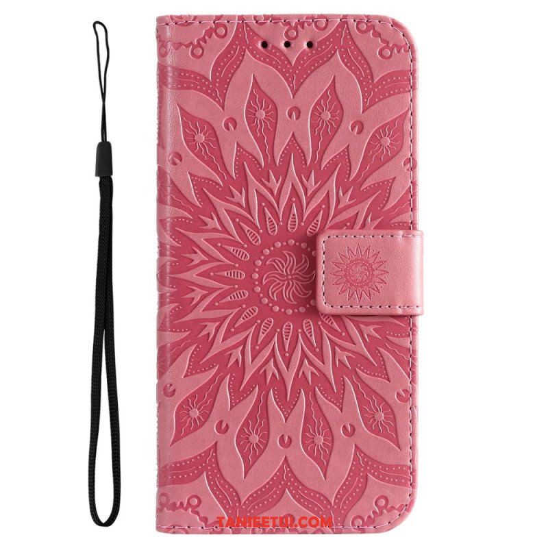 Etui Folio do Vivo Y16 Mandala Sun Ze Smyczą