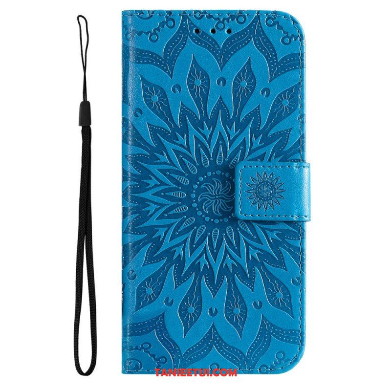 Etui Folio do Vivo Y16 Mandala Sun Ze Smyczą